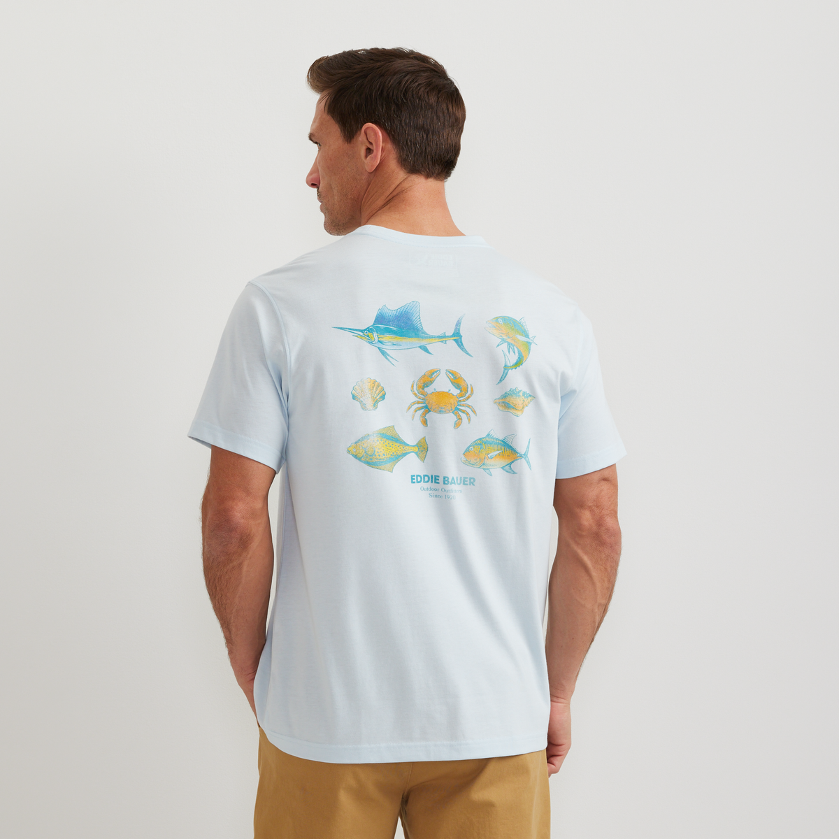 Men's Fish Layout T-Shirt