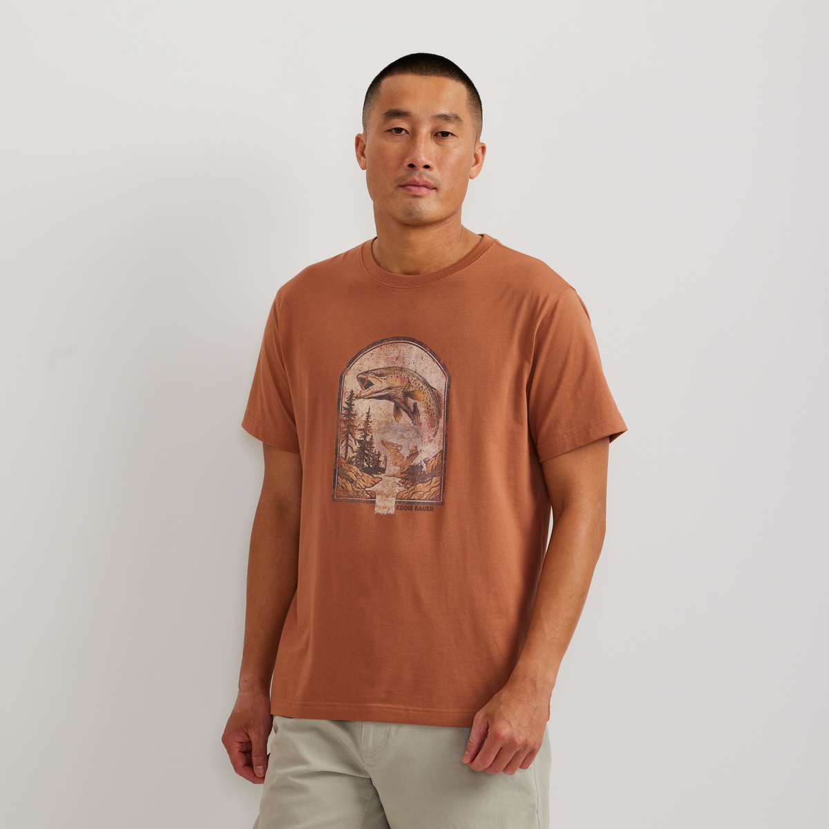 Men's Salmon T-Shirt