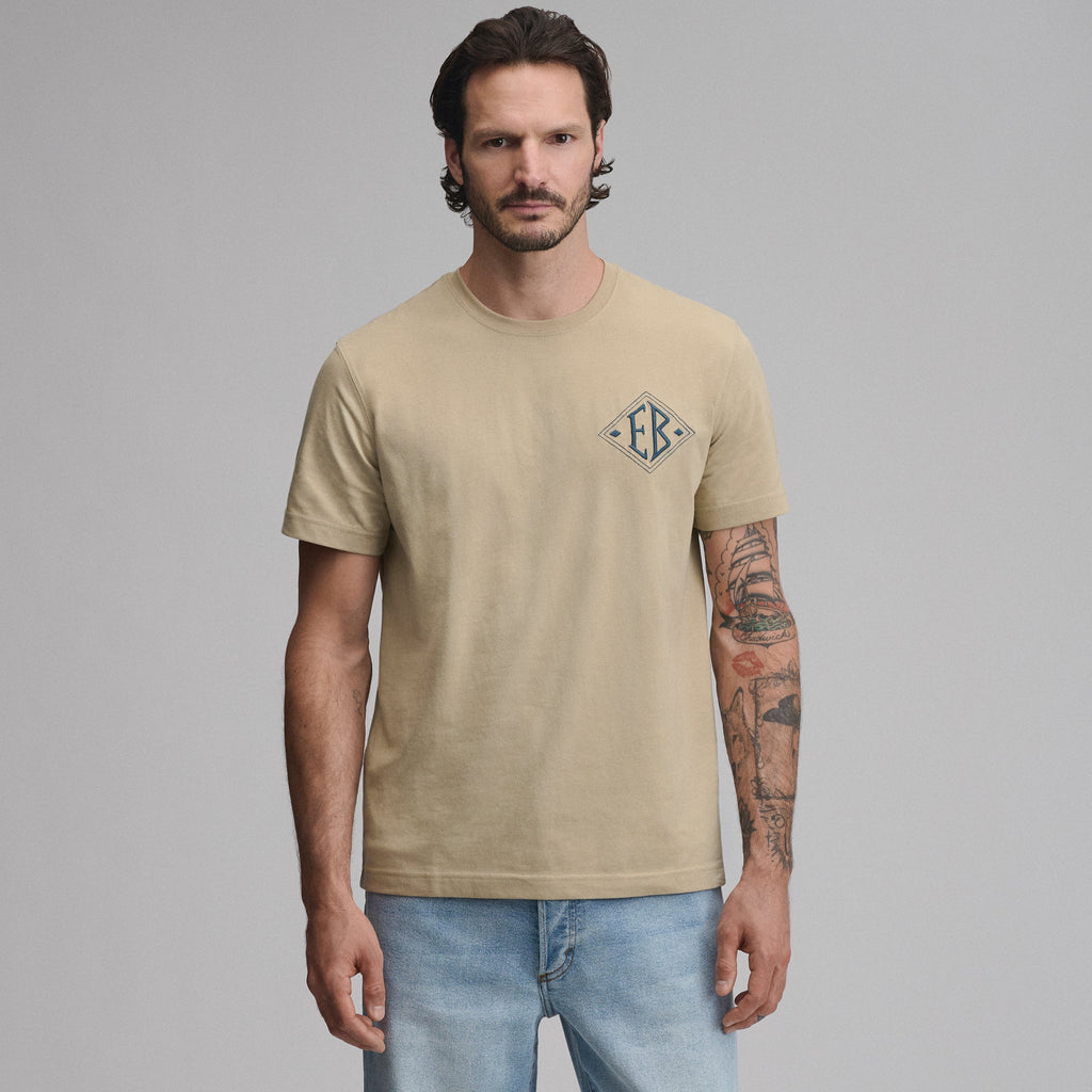 Men's Goose Embroidered T-Shirt