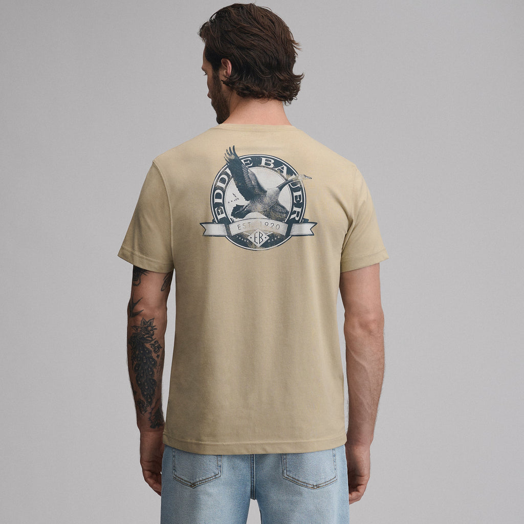 Men's Goose Embroidered T-Shirt