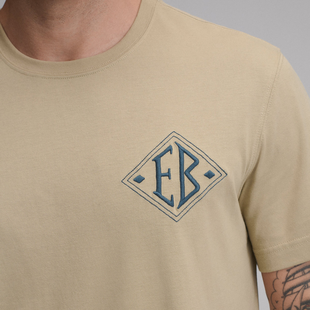 Men's Goose Embroidered T-Shirt