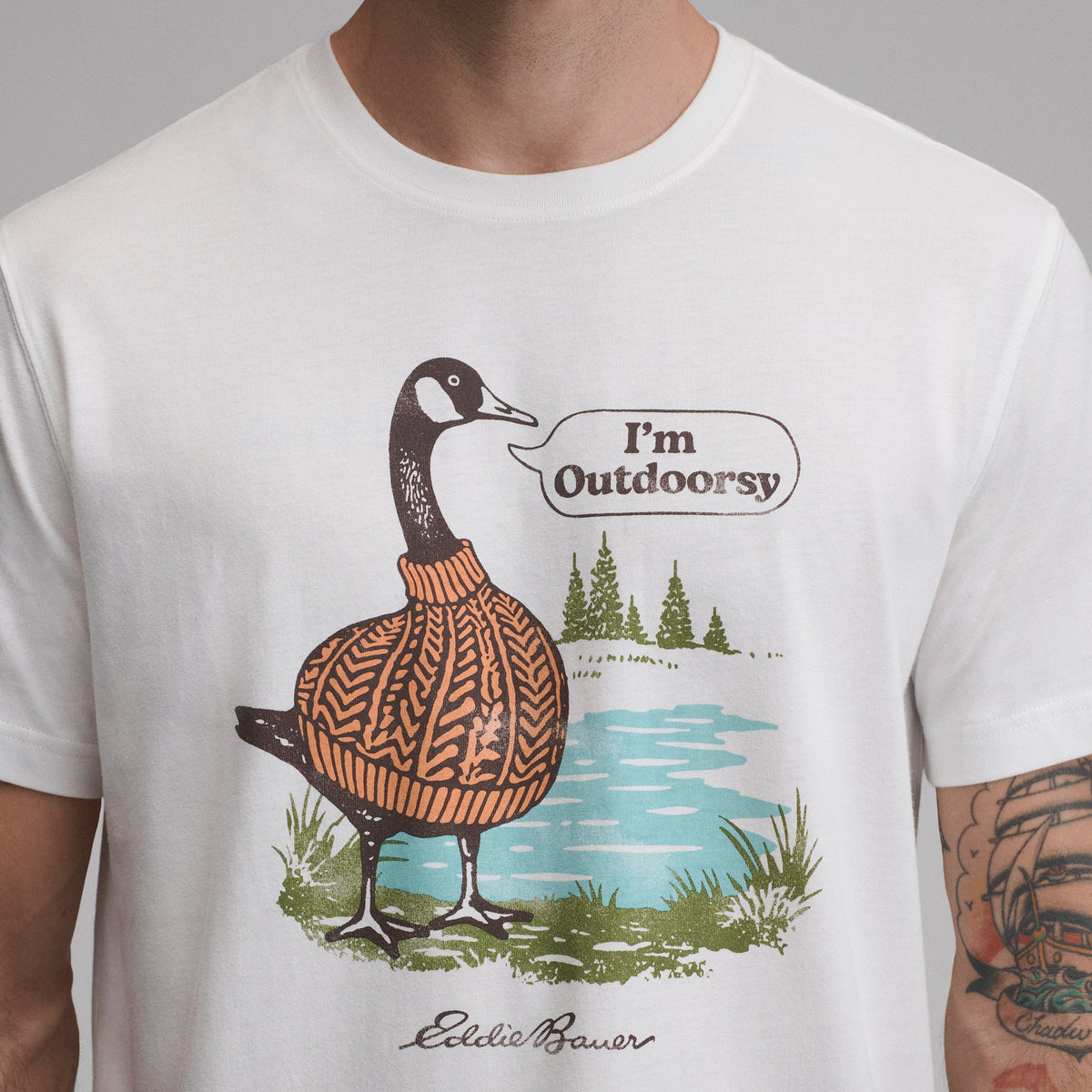 Men's Outdoorsy Goose T-Shirt